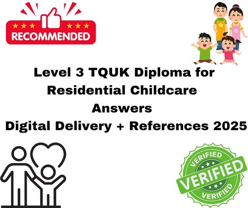 Level residential childcare - 3,