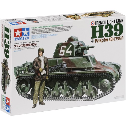 Tamiya french light tank h39 - french,
