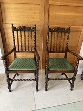 Antique Chair Edwardian Barley