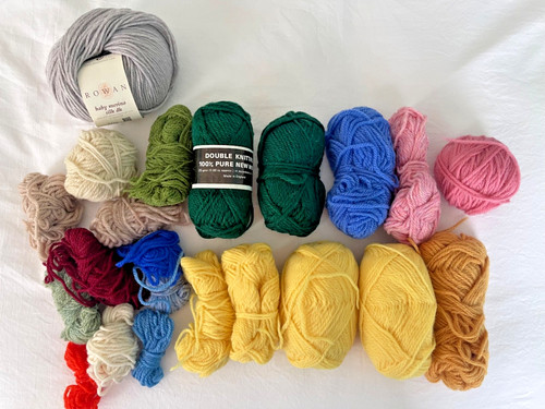 270g yarn bundle job - yarn, lot
