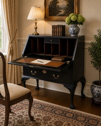 Antique ebonized mahogany - antique,