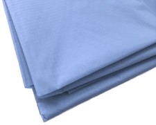 Sky Blue Waterproof Rip Stop Ripstop Fabric Nylon Look Material Cover 150cm