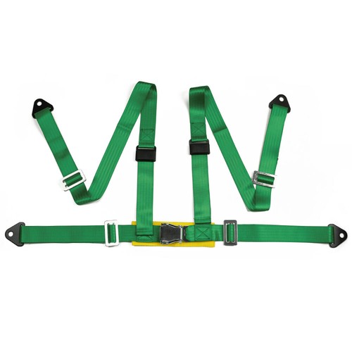 Green seat belt racing - racing, harness
