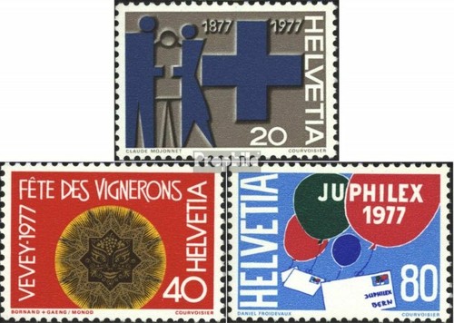 Switzerland 1087 1089 - switzerland, 1087-1089