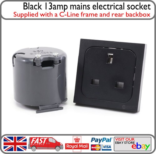 Line black mains - c-line, electric