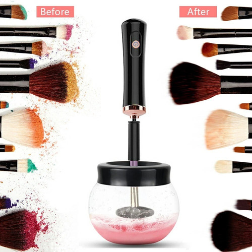 Electric makeup brush cleaner - electric,