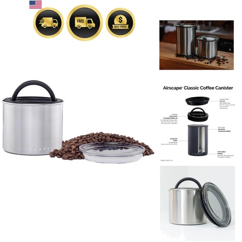 Coffee canister food storage - coffee,