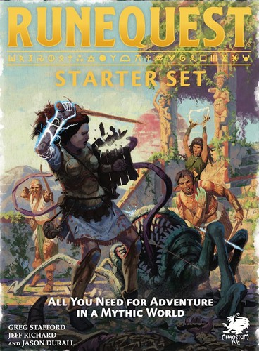 Chaosium runequest starter - , runequest: