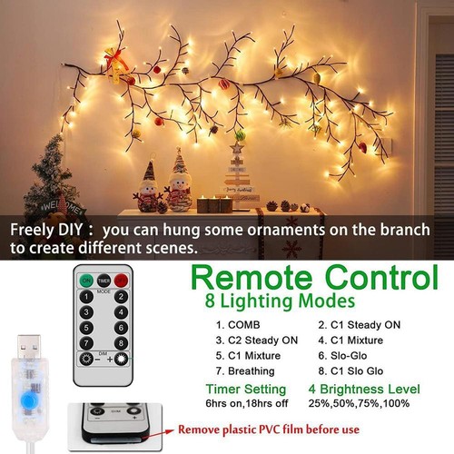 Led tree branch - 96, lamp