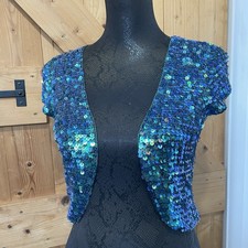 Mermaid Sequin Bolero Shrug