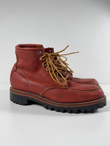 Vtg chippewa boots - vtg, red