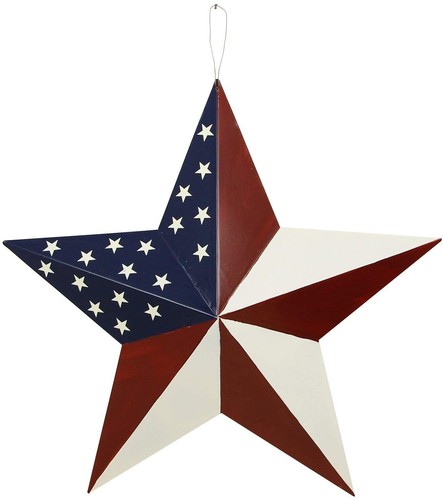 American barn star - american, metal