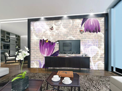 Purple tulip n09806 - purple,
