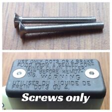 69689-36E00, SUZUKI DRZ 400 E S SM REAR BRAKE OIL RESERVOIR CAP SCREWS 2000 - 22