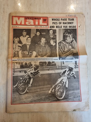 Speedway mail weekly - weekly, newspaper