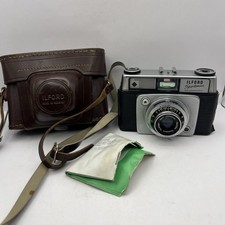 VINTAGE ILFORD SPORTSMAN Mk.4 35mm VIEWFINDER CAMERA ORIGINAL CASE German c.1962