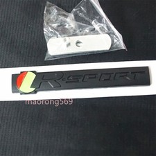 1x Big Matte Black R-SPORT