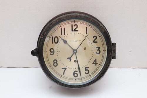 Vintage chelsea ships clock - ships,