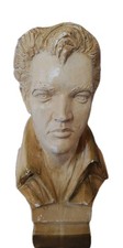 Elvis Presley Bust Statue 20 Inch Tall Lightweight Plaster/ Resin Decor