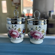 Royal Worcester Pair Of Egg