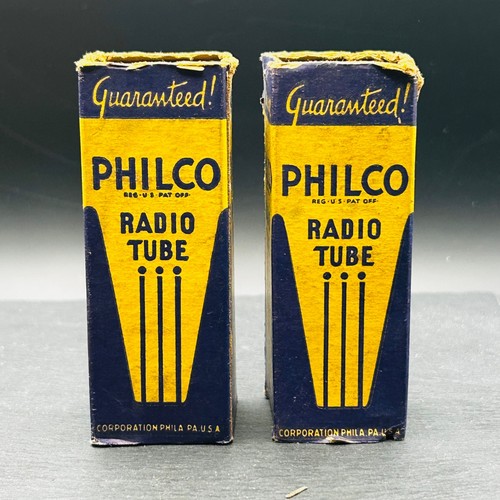 Philco 7a5 nos vacuum tubes - 2x,