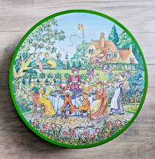 VINTAGE  HUNTLEY & PALMERS 'RUDE' BISCUIT TIN 1980 