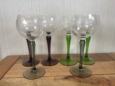 Set Of 6 Vintage Hock Wine