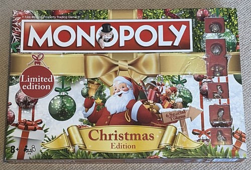 Christmas monopoly board game - christmas,