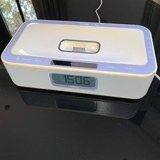 I Pod Dual Alarm Clock Radio For iPod FM Ext ACC DC Adapter 13.5v