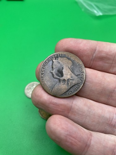 Small bundle old coins - of,