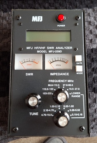 Mfj 259 vhf - swr, analyser