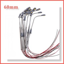 LED Street Lighting 60mm 3v (Free 12v Resistor) - N Gauge (4pcs) - 2x Colours