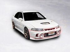 Mitsubishi Lancer Evo IV OEM style front bumper v8