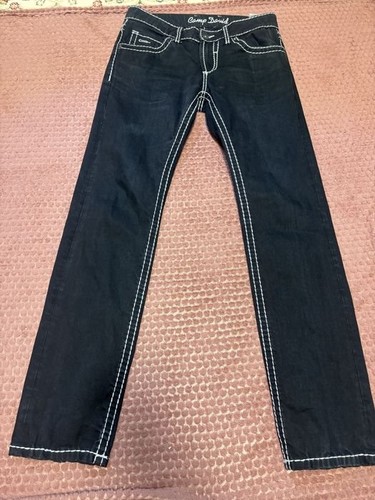 Men camp david - jeans, black