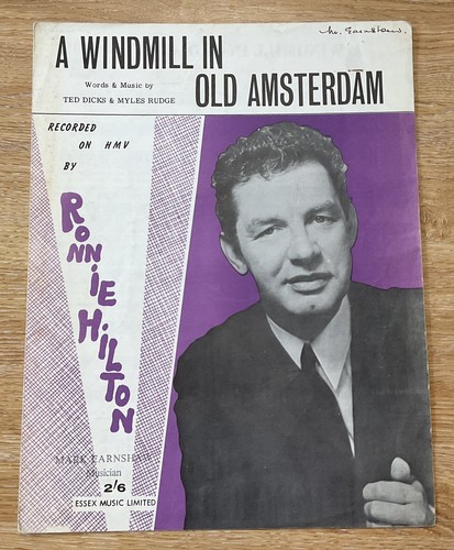 Vintage sheet music - -, a
