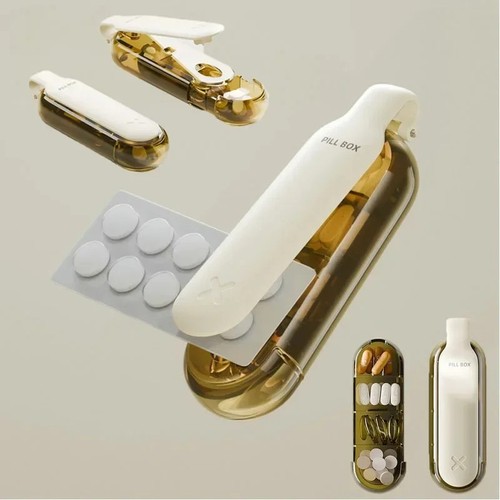Portable pill box daily - portable,