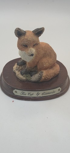 Vintage leonardo fox - fox, cub