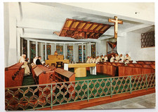 Prinknash Abbey Gloucester  Postcard - The Monastic Choir - unposted