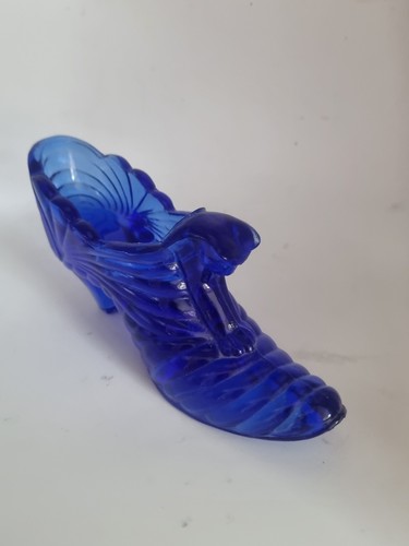 Vintage fenton glass - vintage, shoe