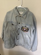 guess jeans denim jacket L