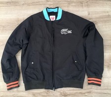 Vintage Lacoste Live M Unisex Bomber Jacket With Large Logo