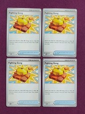 Pokémon TCG 4x Fighting Gong