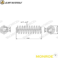 SUSPENSION SPRING SP4489 FOR
