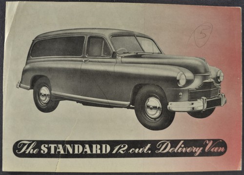 1951 standard 12cwt delivery - 1951,