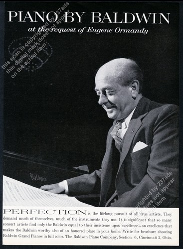 1961 eugene ormandy photo - eugene,