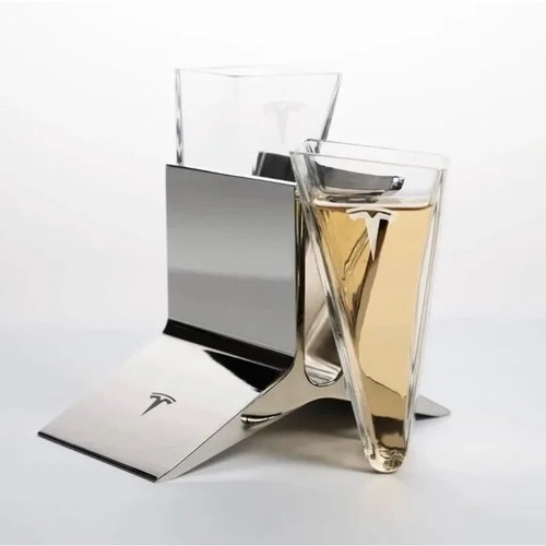 Tesla sipping glasses stand - glasses,