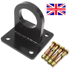 *EXTREME/50 Chain Anchor GROUND ANCHOR Black MOTORCYCLE Bike + FIXING BOLTS ZB