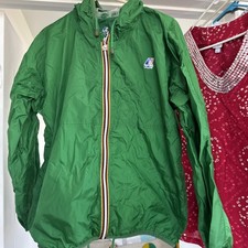 K-Way Claude Klassic Packable Windbreaker Rain Jacket / Small Taille