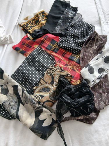 Vintage scarves selection - vintage,