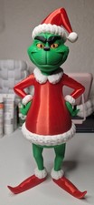 Christmas grinch figurine - christmas,